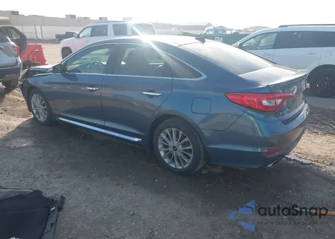2015 Hyundai Sonata Limited from USA, damaged, VIN 5NPE34AF4FH239683